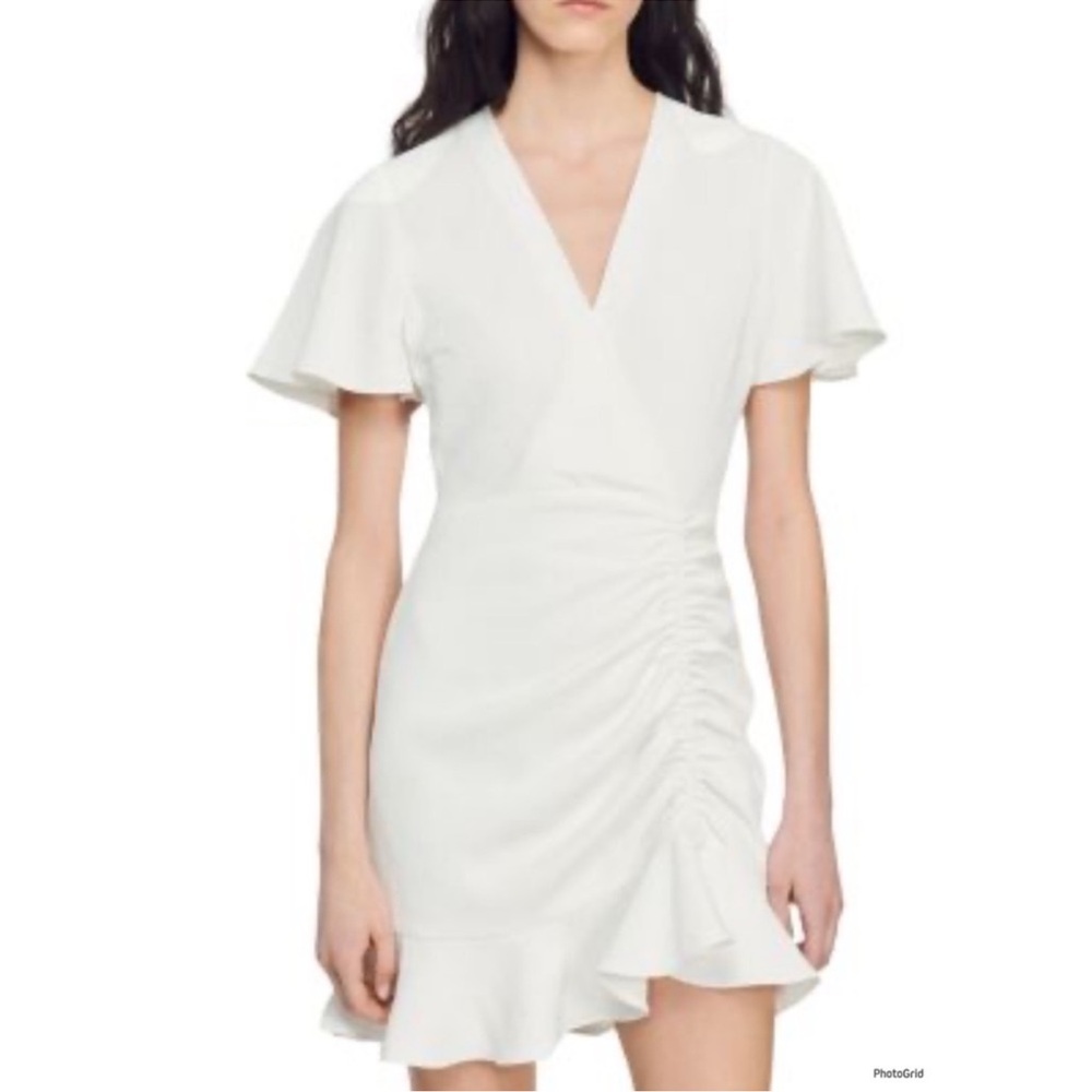 NWT Sandro Ecru Dress